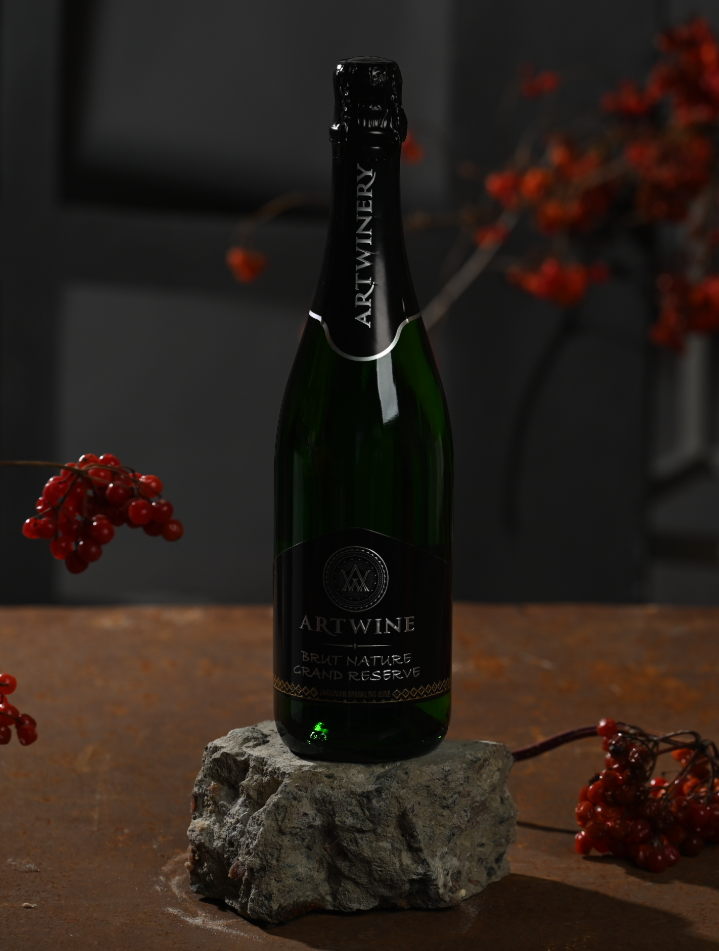 Artwine Brut Nature Grand Reserve 2015 bottle