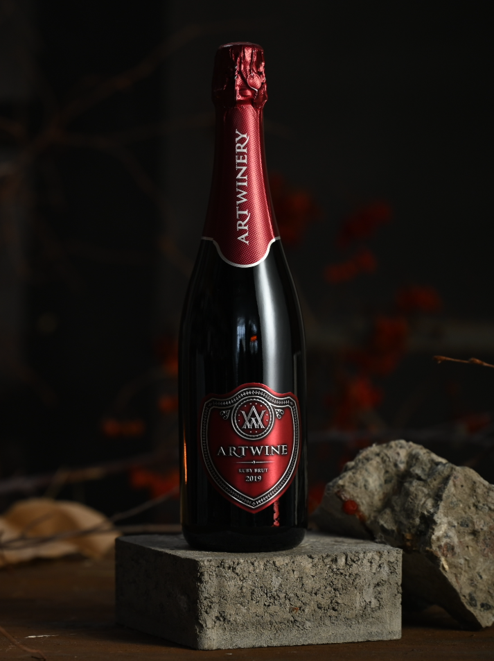 Artwine Ruby Brut 2019 bottle