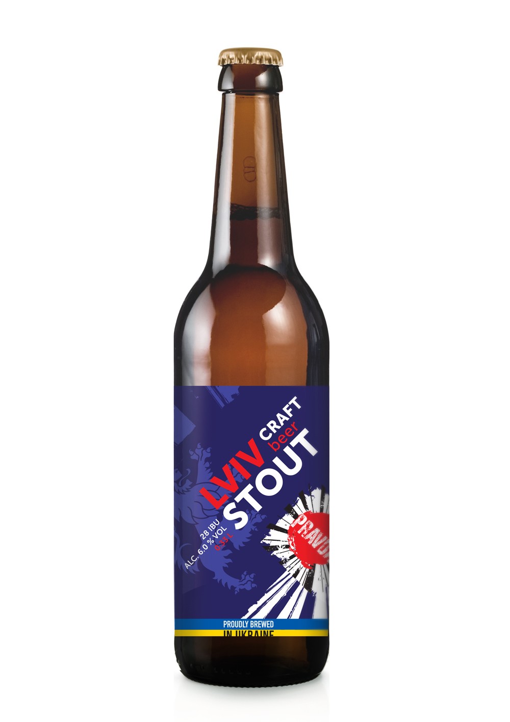 Pravda Stout beer
